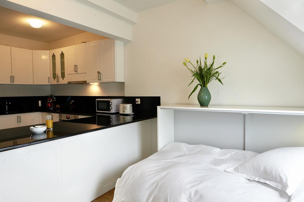 Residence Apartments By Hotel Du Commerce بازل الغرفة الصورة